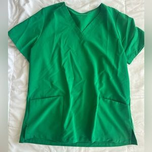 Mandala 6 Pocket Scrub Top & High waisted Jogger Set Size Medium